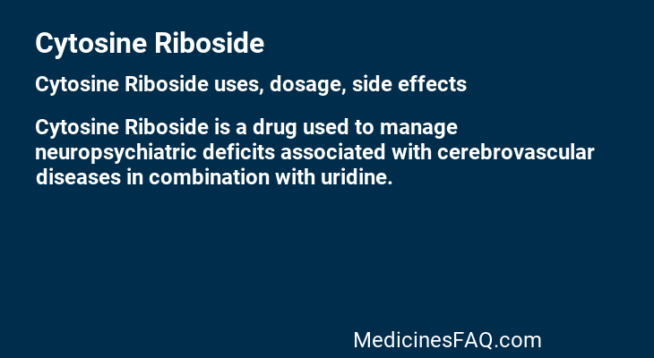 Cytosine Riboside