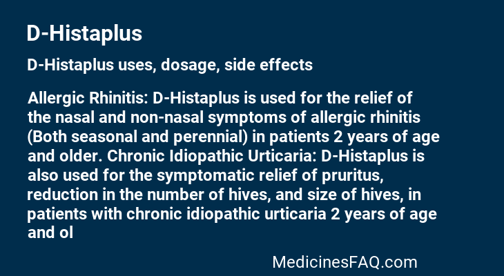 D-Histaplus