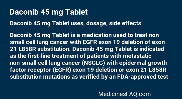 Daconib 45 mg Tablet