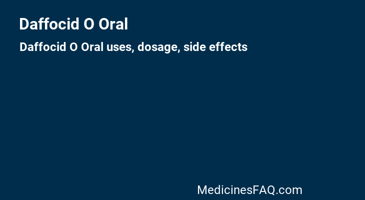 Daffocid O Oral