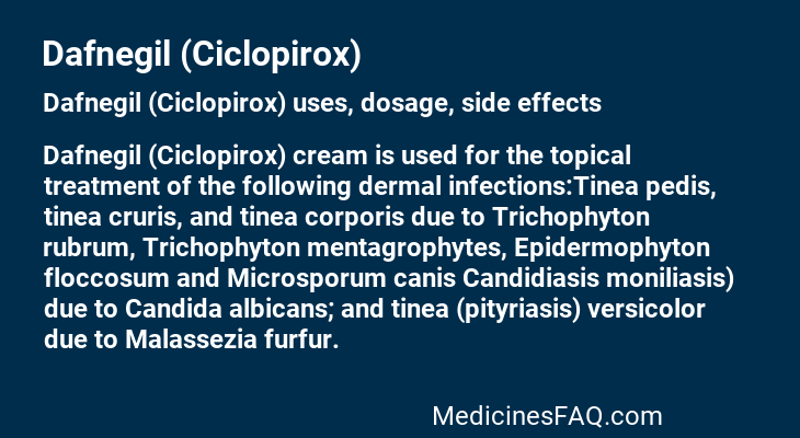 Dafnegil (Ciclopirox)