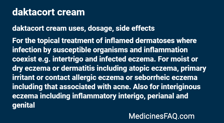 daktacort cream