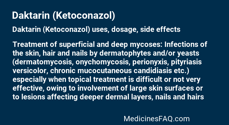 Daktarin (Ketoconazol)