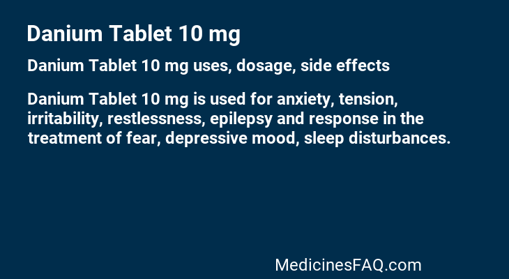 Danium Tablet 10 mg