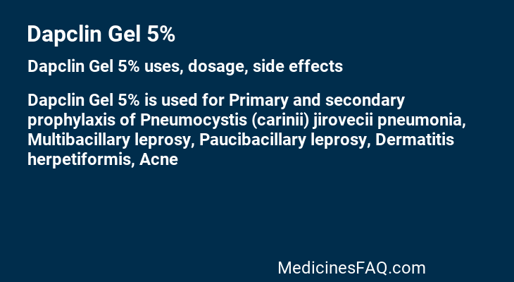 Dapclin Gel 5%