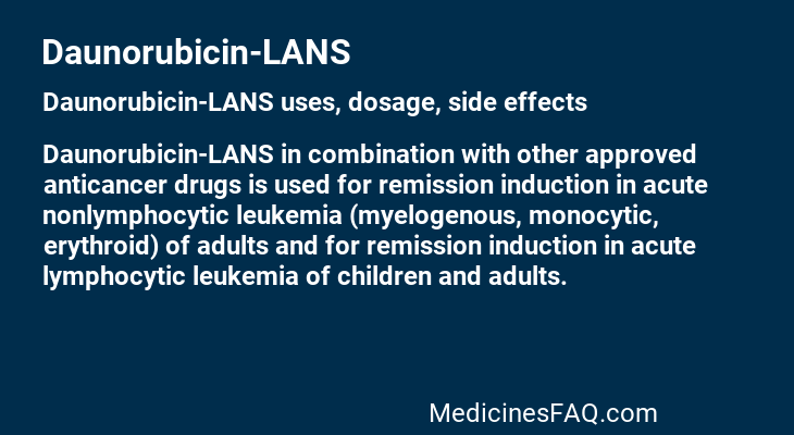 Daunorubicin-LANS