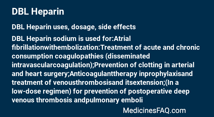 DBL Heparin