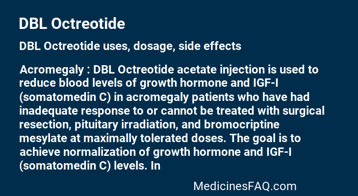 DBL Octreotide
