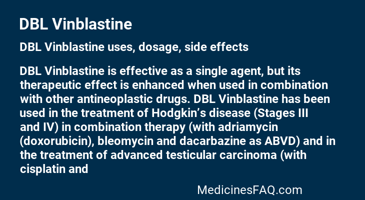 DBL Vinblastine