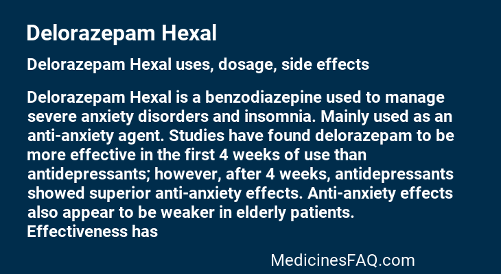 Delorazepam Hexal
