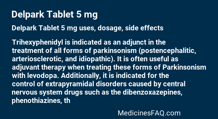 Delpark Tablet 5 mg