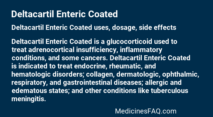 Deltacartil Enteric Coated