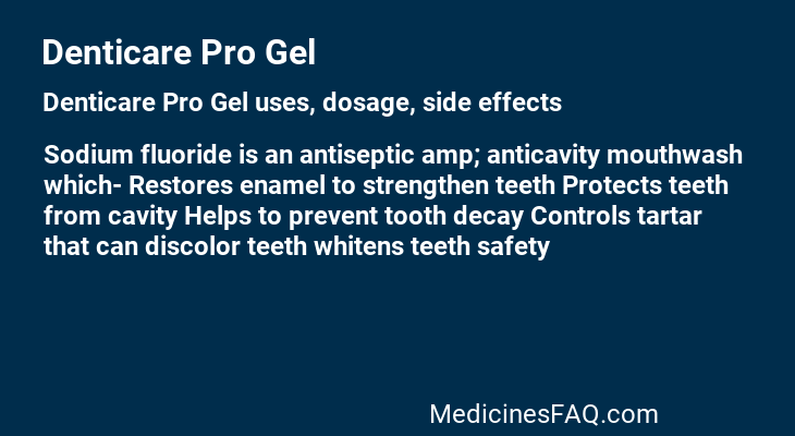 Denticare Pro Gel