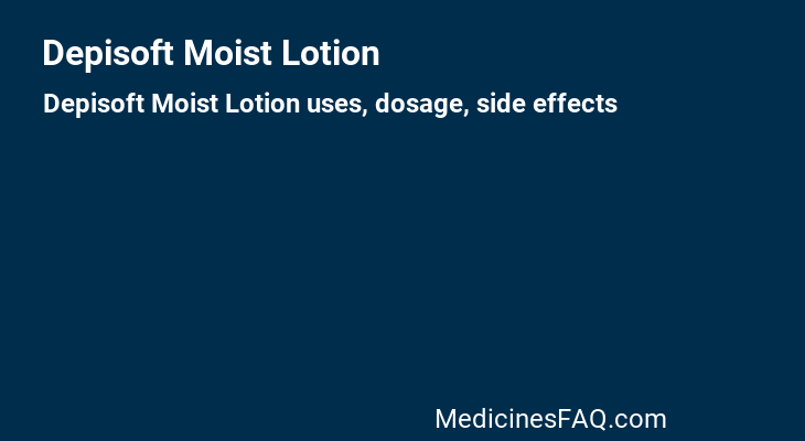 Depisoft Moist Lotion