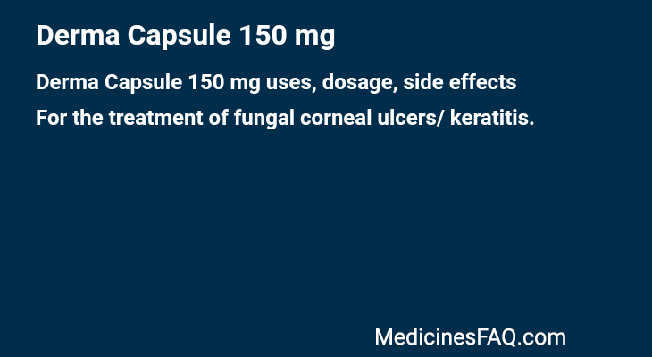 Derma Capsule 150 mg