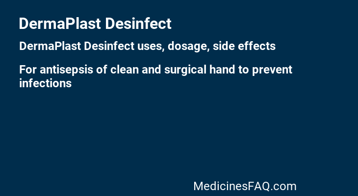 DermaPlast Desinfect
