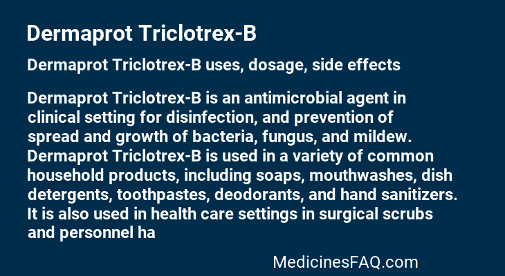 Dermaprot Triclotrex-B