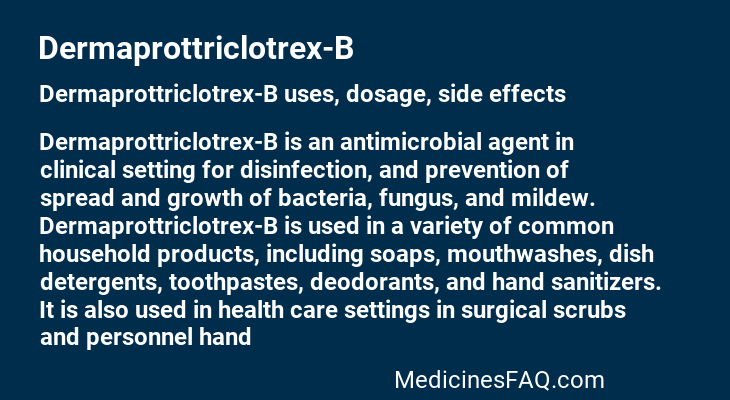Dermaprottriclotrex-B