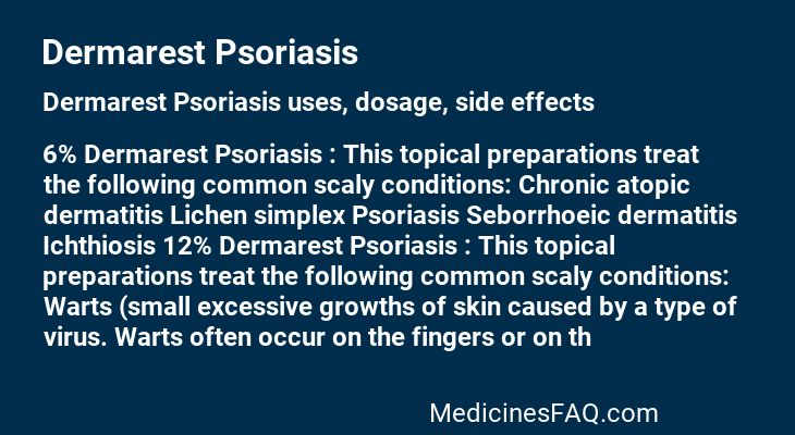 Dermarest Psoriasis