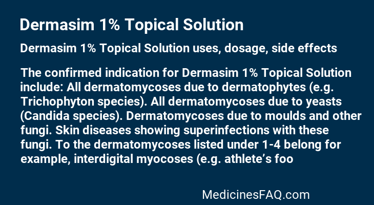 Dermasim 1% Topical Solution