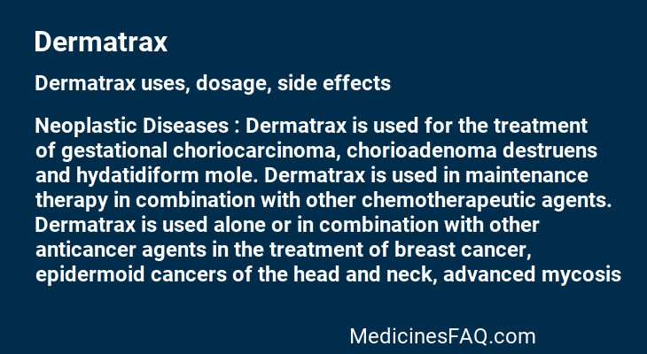 Dermatrax