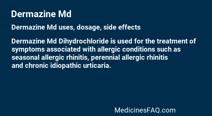 Dermazine Md