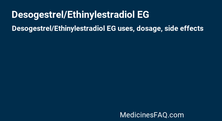 Desogestrel/Ethinylestradiol EG