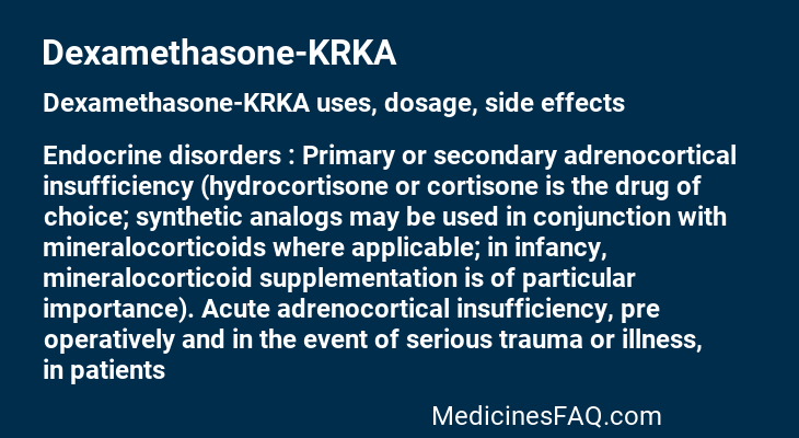 Dexamethasone-KRKA