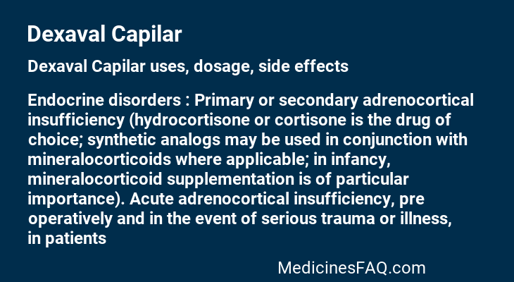 Dexaval Capilar