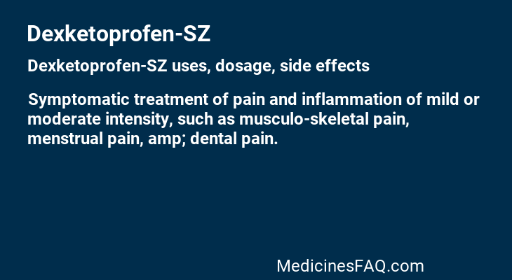 Dexketoprofen-SZ