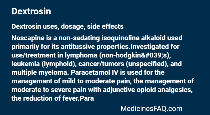 Dextrosin