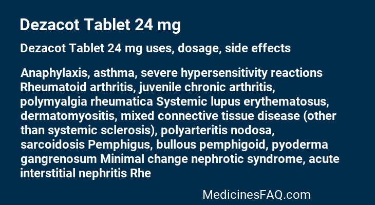 Dezacot Tablet 24 mg