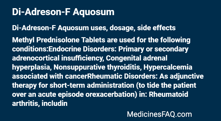 Di-Adreson-F Aquosum