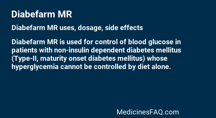 Diabefarm MR