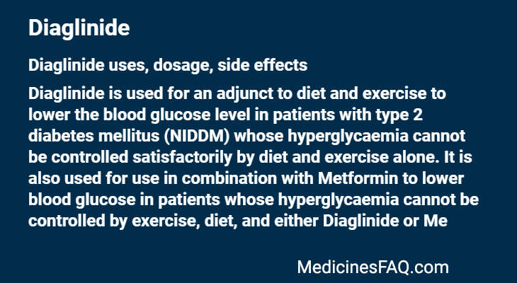 Diaglinide