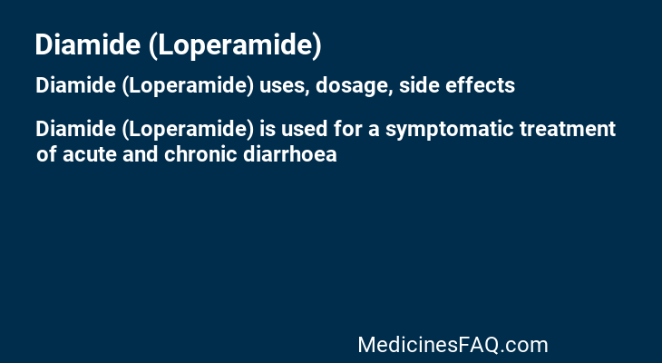 Diamide (Loperamide)