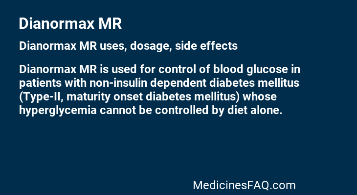 Dianormax MR