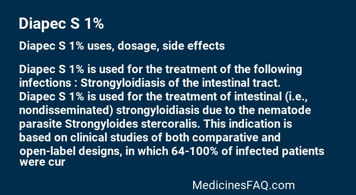Diapec S 1%