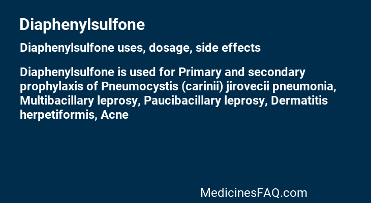 Diaphenylsulfone