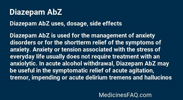 Diazepam AbZ