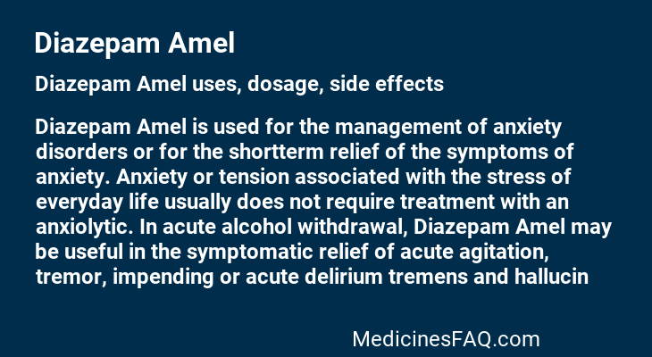 Diazepam Amel