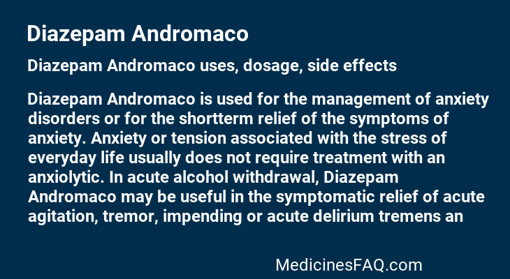 Diazepam Andromaco