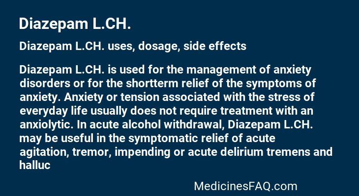 Diazepam L.CH.