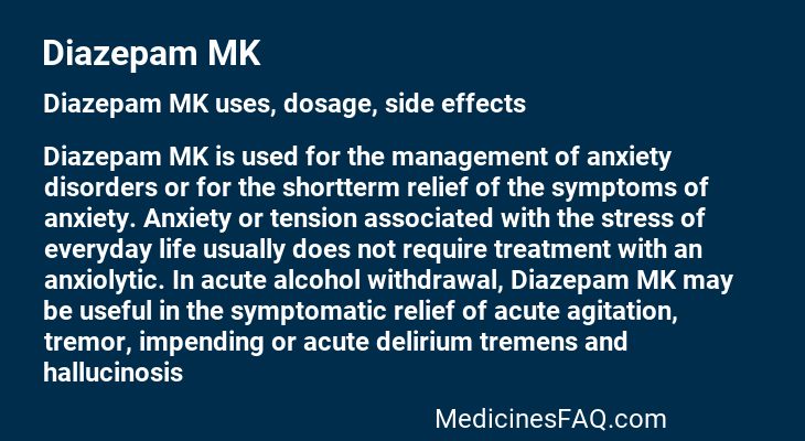 Diazepam MK