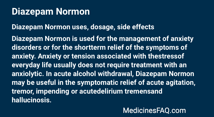 Diazepam Normon