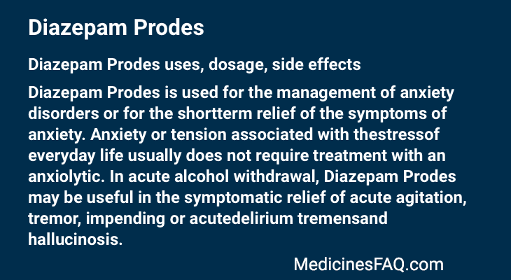 Diazepam Prodes