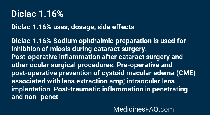 Diclac 1.16%