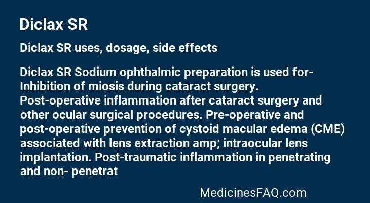Diclax SR