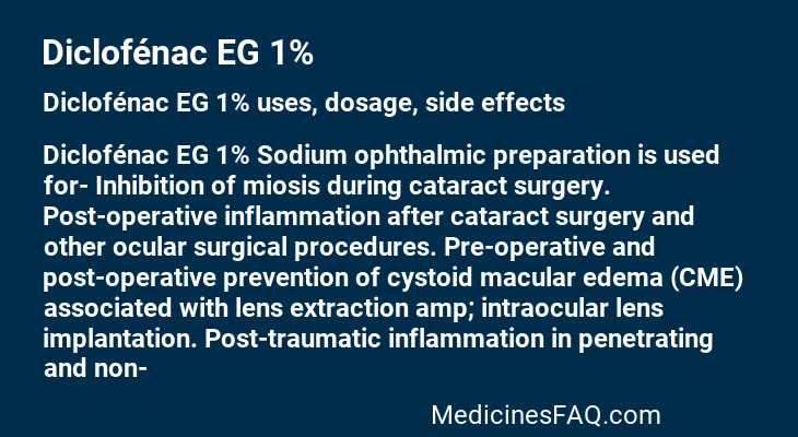 Diclofénac EG 1%