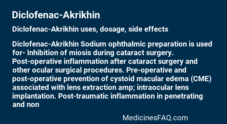 Diclofenac-Akrikhin